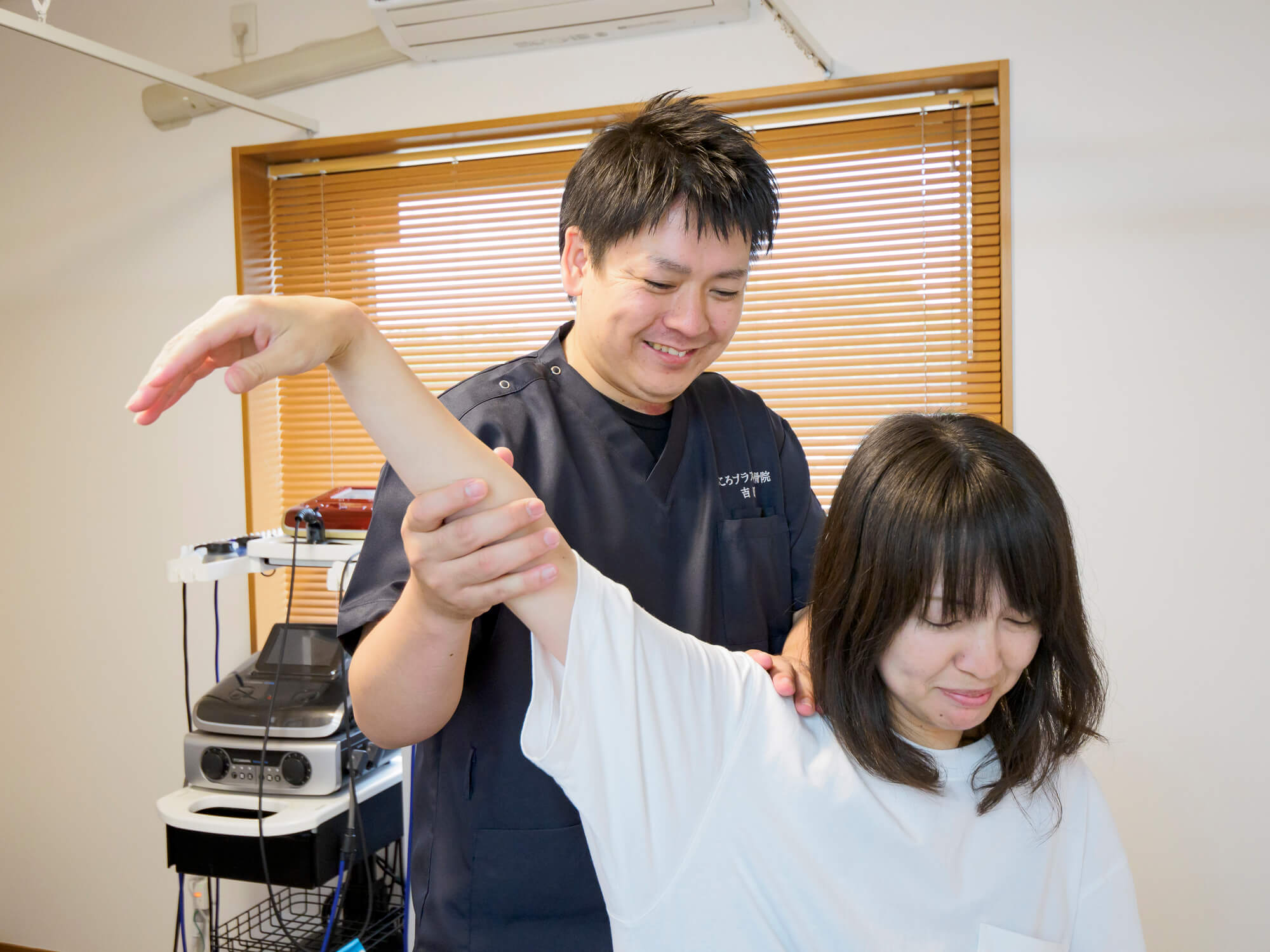 一度の来院ごとにご満足いただける丁寧な施術